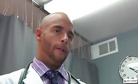This doctor knows how to do a prostate exam